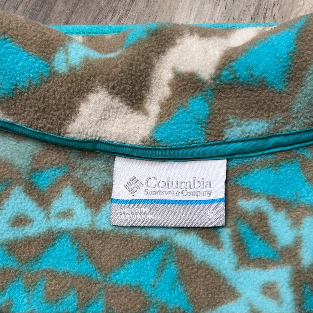 Columbia Patterned Fleece Pullover - image 2